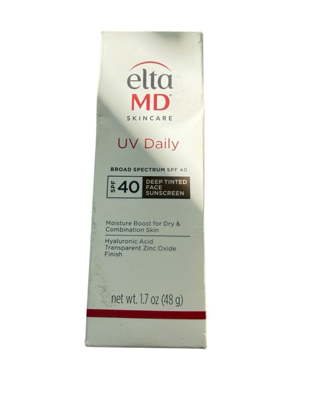 EltaMD UV Daily SPF 40 Deep Tinted Face Sunscreen exp 4/26 new